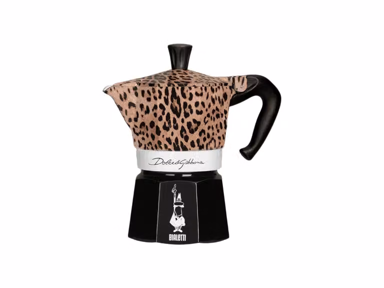 Moka Express Leopardo Caffettiera