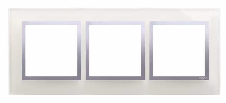 Simon 54 Nature Argento Nebbia Cornice In Vetro 3X