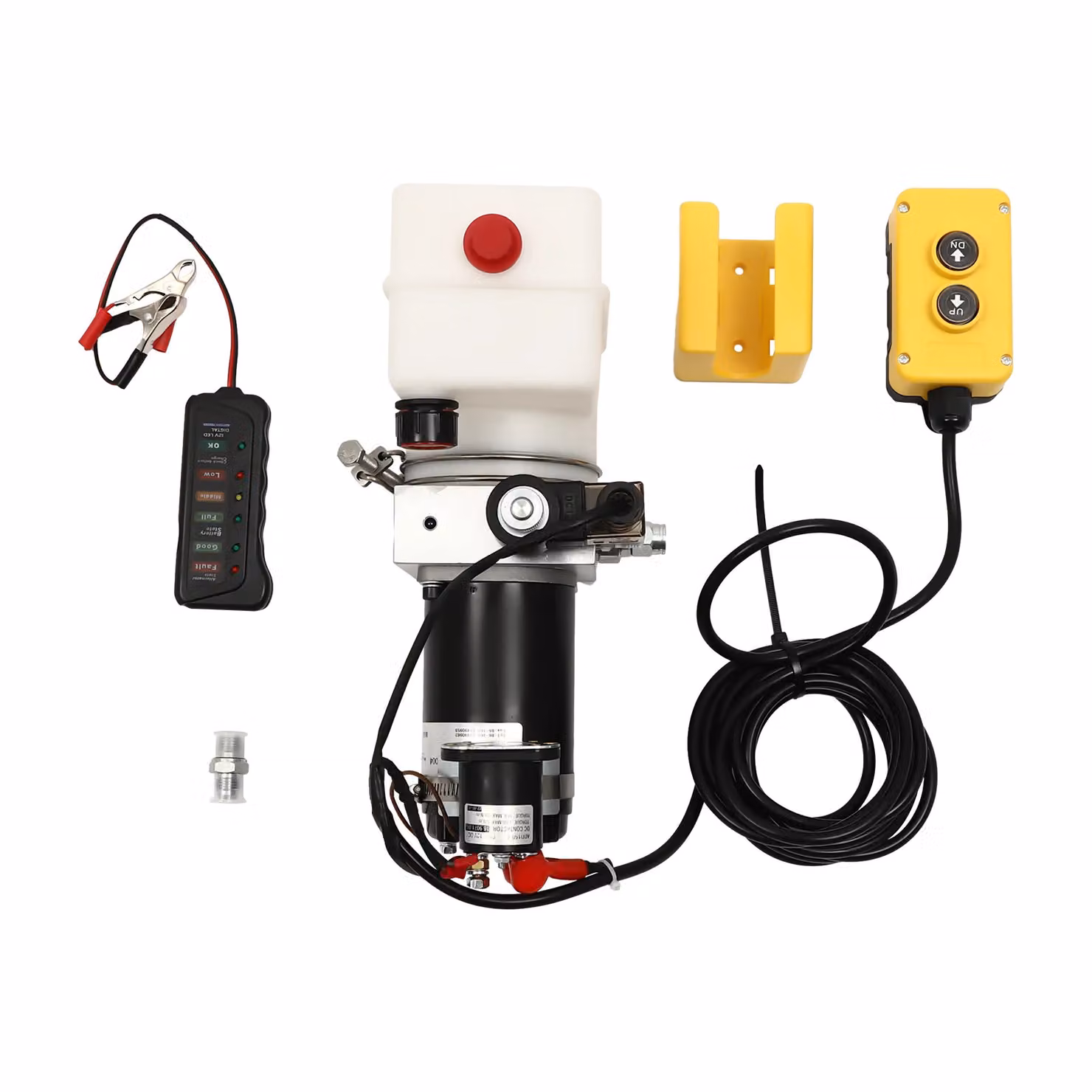 Pompa idraulica, potenza 800W, capacità 1,5L, 12V, BIANCO, UE