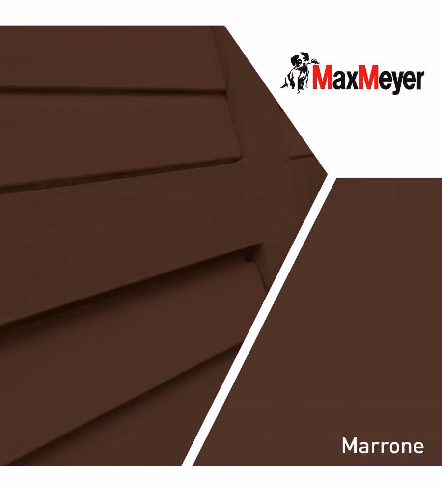 MaxMeyer Smalto a Solvente Satinato Marrone R8016 0,125 l