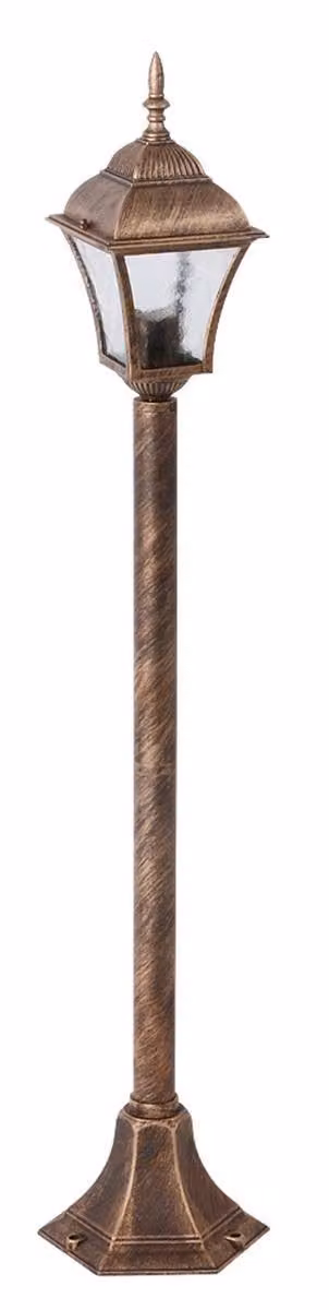 Rabalux 8395 Toscana lampada da terra per esterni, E27, oro, rotonda, classica, ø205mm