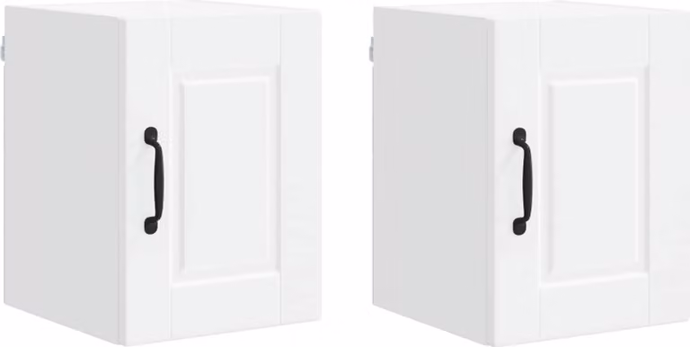 Armadietto a muro PORTO 2 pcs Bianco 30 x 31 x 40 cm