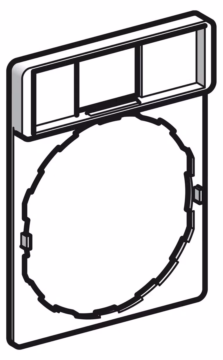 10 pezzi Etichetta 30x40 - Supporto per dispositivo di controllo ZBZ32