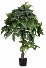 Pianta artificiale Pachira aquatica verde Bizzotto Altezza: 120 cm