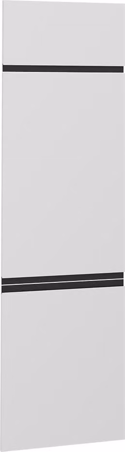 Frontale cucina Vicco R-Line Bianco 59.6 x 196 cm frontale del mobile per mobile per frigorifero, Model 39533