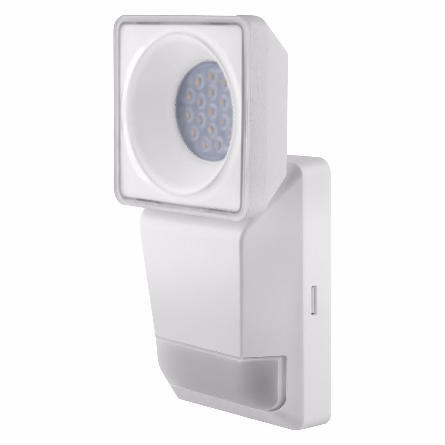 Lampada da parete per esterni LEDVANCE, ENDURA® PRO SPOT SENSOR / 8 W, 220...240 V, apertura del fascio: 50°, bianco freddo, 4000 K, materiale dell'alloggiamento: policarbonato (PC), IP55
