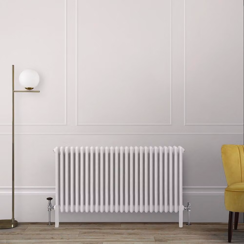 Radiatore Orizzontale a Colonne (3 Colonne) 750mm x 1190mm - Rosa (Rose Petal Rosa) - Regent
