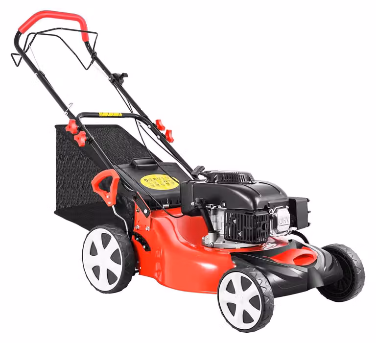 Tagliaerba a benzina, 4 kW, larghezza di taglio 51 cm, motore 140cc, materiali: acciaio e polipropilene