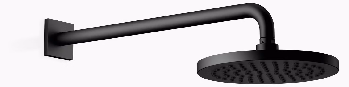 Douche de pluie Dornbracht avec fixation murale, saillie 450mm, Ø 220mm, flowReduce, 28648670-33, 28648670-33
