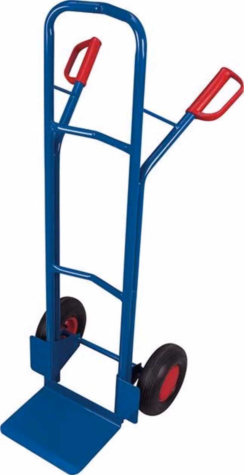 Carrello in acciaio tubolare, aria. 320x250 mm, 250 kg