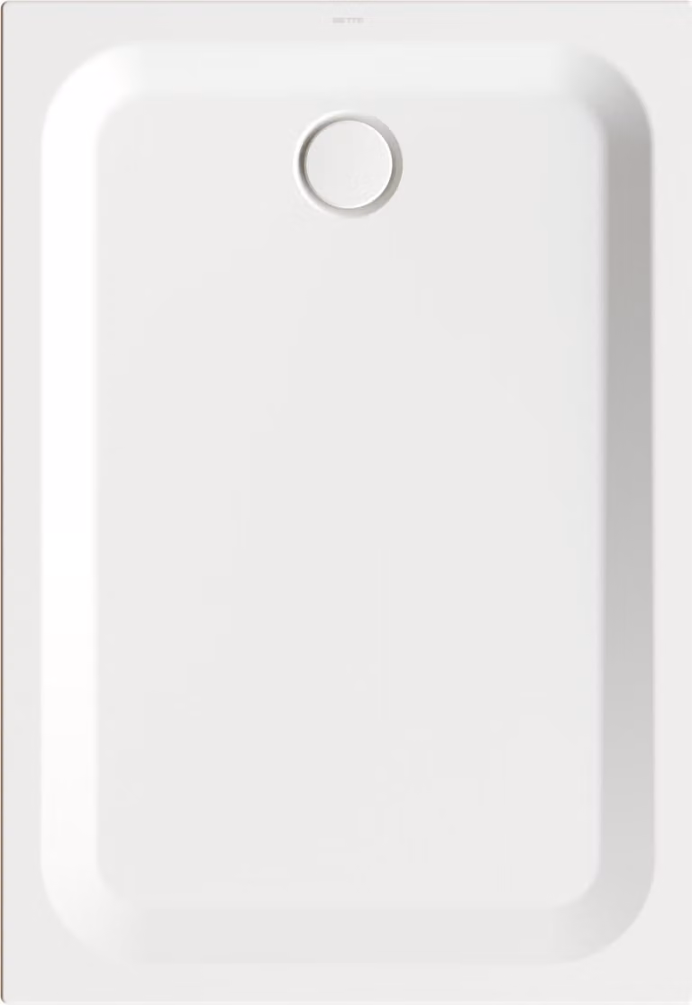 Receveur de douche rectangulaire BetteUltra avec support de baignoire minimum, 1300x900x35mm, 5795-440T1, 5795-440T1