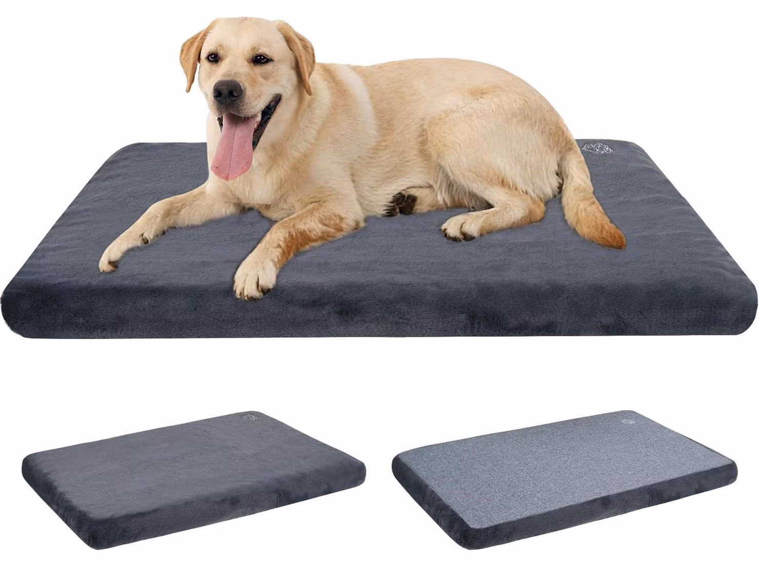 Cuscino elegante per cani, con rivestimento impermeabile