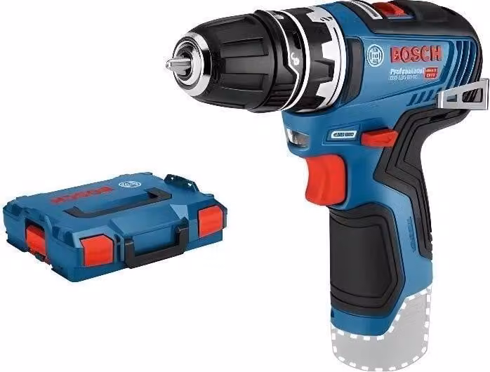 Avvitatore a batteria Bosch GSR 12V-35 FC Flexiclic, 35 Nm, motore senza spazzole, senza batteria, senza caricabatteria, in L-Boxx 102 Professional