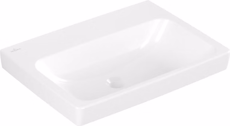 Lavabo V&B Architectura 60x44,5 cm, chiuso, senza sfioratore, bianco