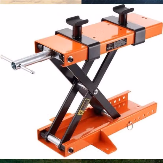 Cavalletto a motore - 500kg - Elevatore a motore - Base a motore - Altezza massima 33cm - Colore arancione