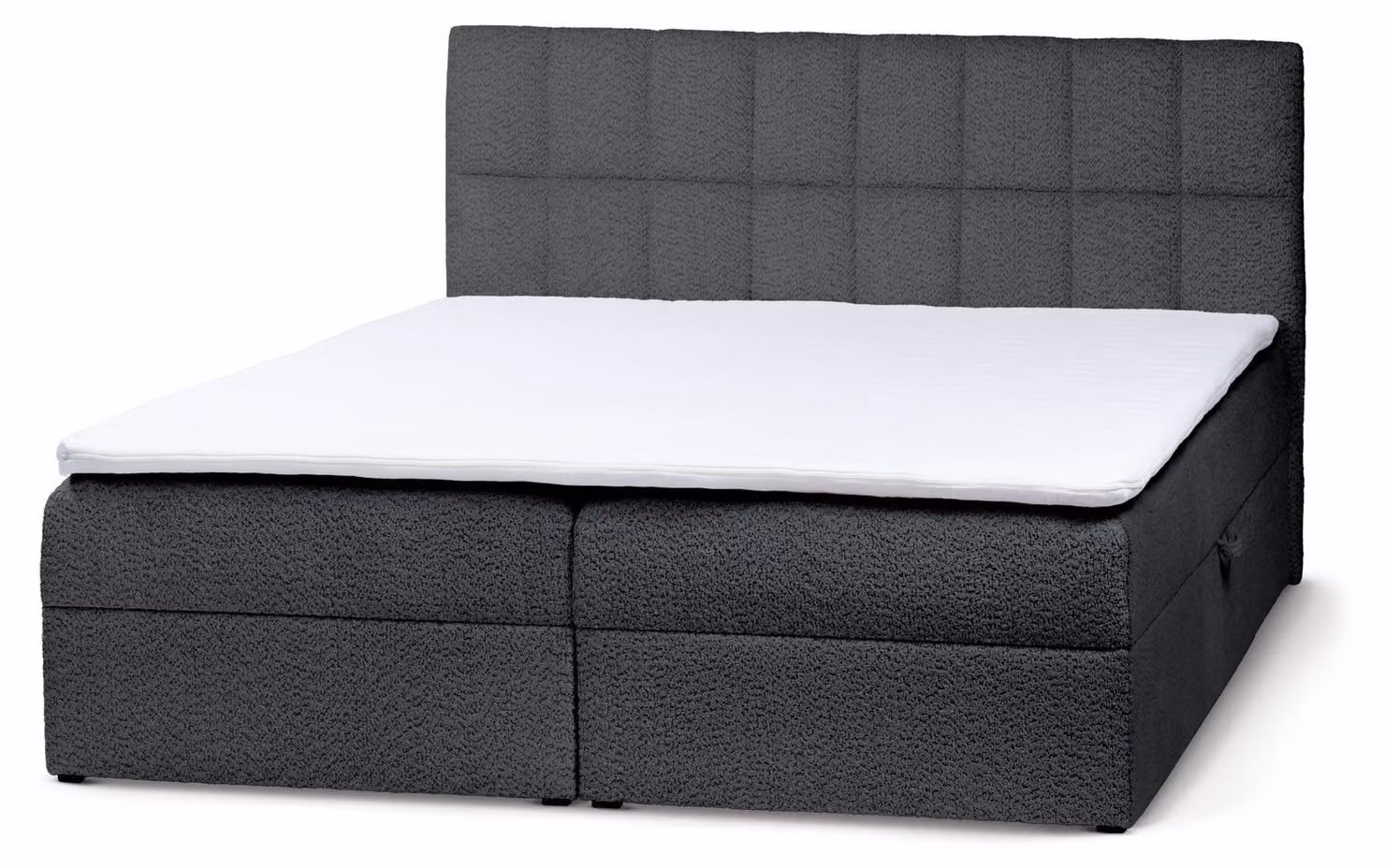 Letto con rete a molle Bazy, marca Edelkohle, dimensioni 140 x 200 cm