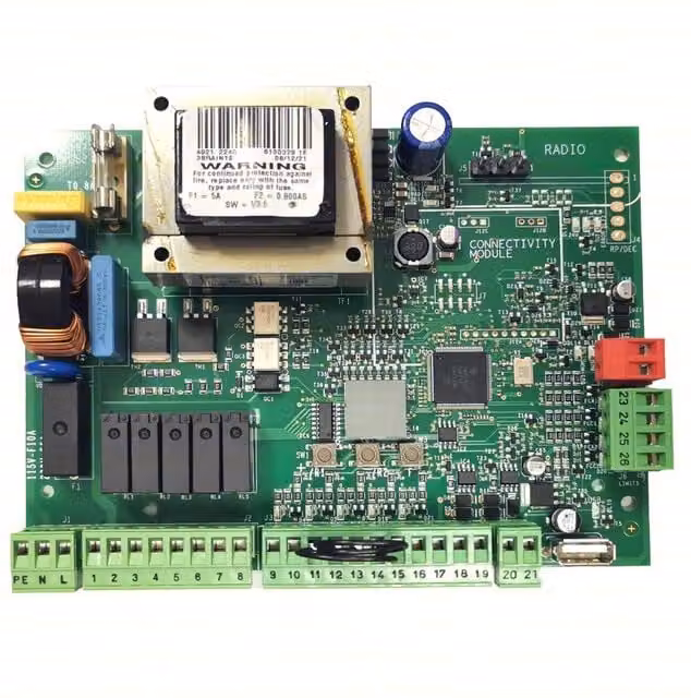 Centrale Scheda Elettronica Battente Faac Genius Brain 19 LC 6100329 230V