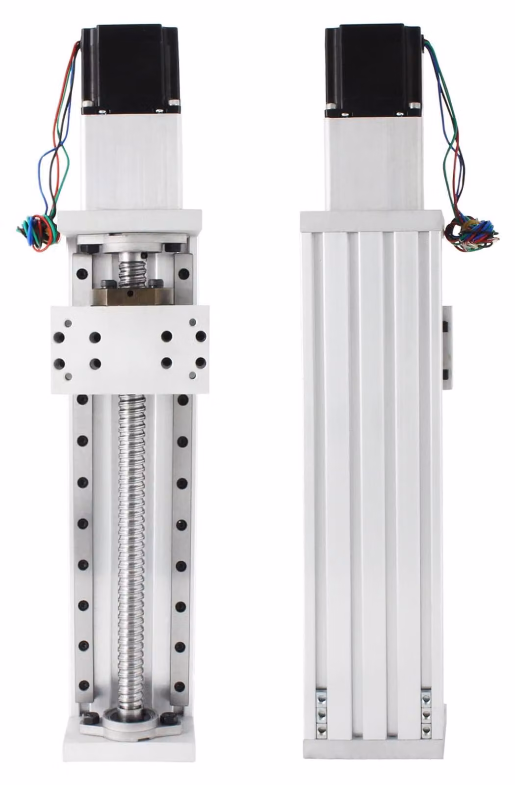 Tavola lineare CNC con corsa effettiva di 600 mm e motore passo-passo