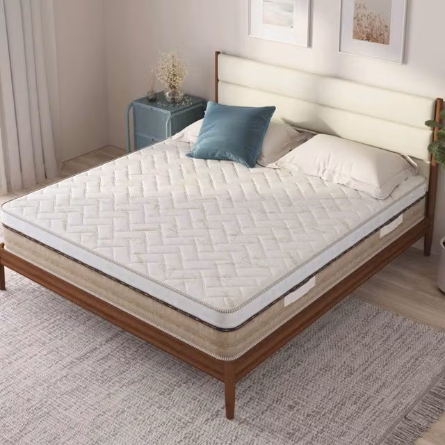 Materasso Singolo Ibrido Talamo Italia Bianco L: 90 cm, P: 200 cm, H: 25 cm