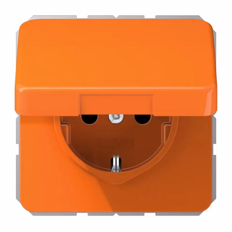 Jung CD1520BFKLO Presa SCHUKO® 16 A 250 V ~ arancione (per ZSV)