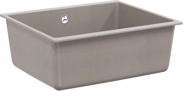 Lavello Grigio 530 x 460 mm 80% Quarzo e 20% Resina CFW6305121