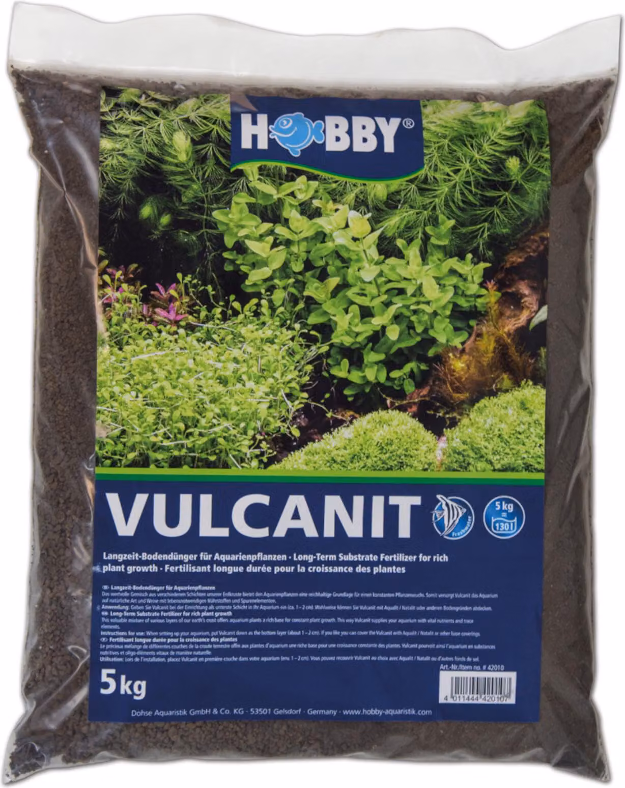 Hobby Vulcanit, concime per substrati con effetto deposito, 5 kg