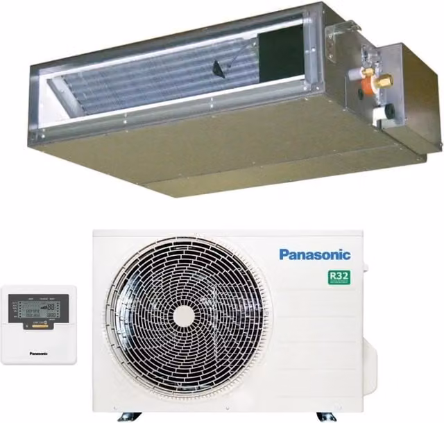 Climatizzatore Canalizzato Panasonic Inverter 9000 Btu CS-Z25UD3EAW + CU-Z25UBEA Classe A+ Bianco con Comando a Filo e Wi-Fi Opzionale