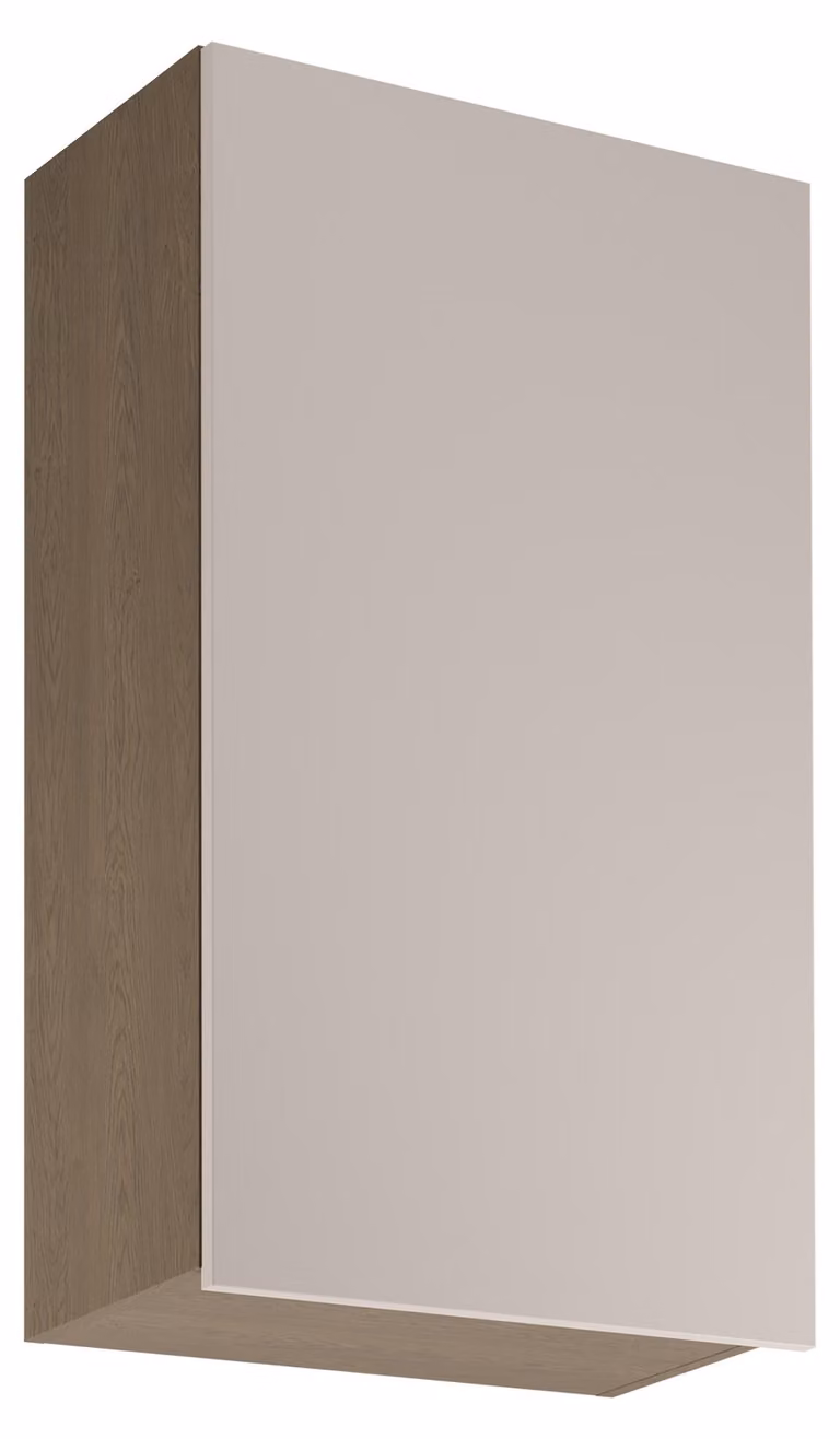Pensile alto da cucina SALERNO - larghezza 60 cm, blu tempesta / beige