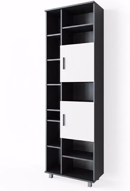 Mobile bagno alto Ilias Antracite/Bianco 60 x 190 cm Vicco