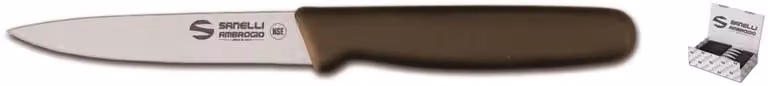 Spelucchino cm 11 marrone linea Supra di Sanelli Ambrogio - BOX 50 PZ