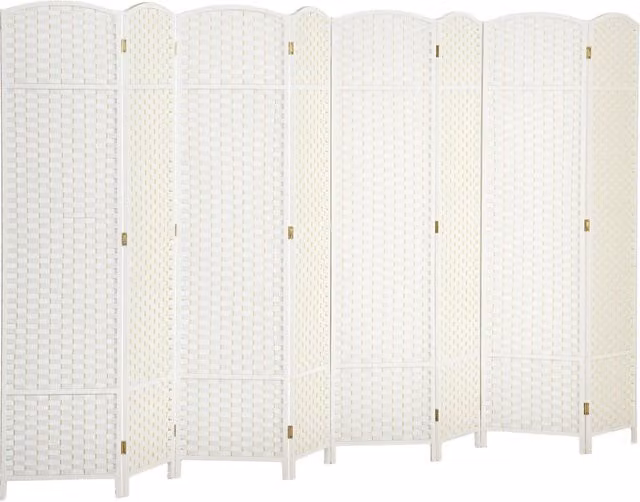 Divisorio pieghevole Minimal Bianco L: 80 cm, H: 180 cm