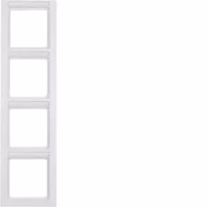 Berker 10546099, Bianco, Termoplastica, Senza viti, Berker, IP20, 80,8 mm