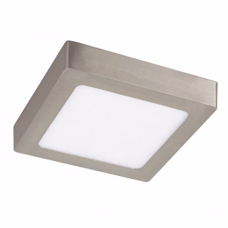 Plafond da incasso 17 cm LED 12W cromo satinato quadrato Lois 2667 Rabalux