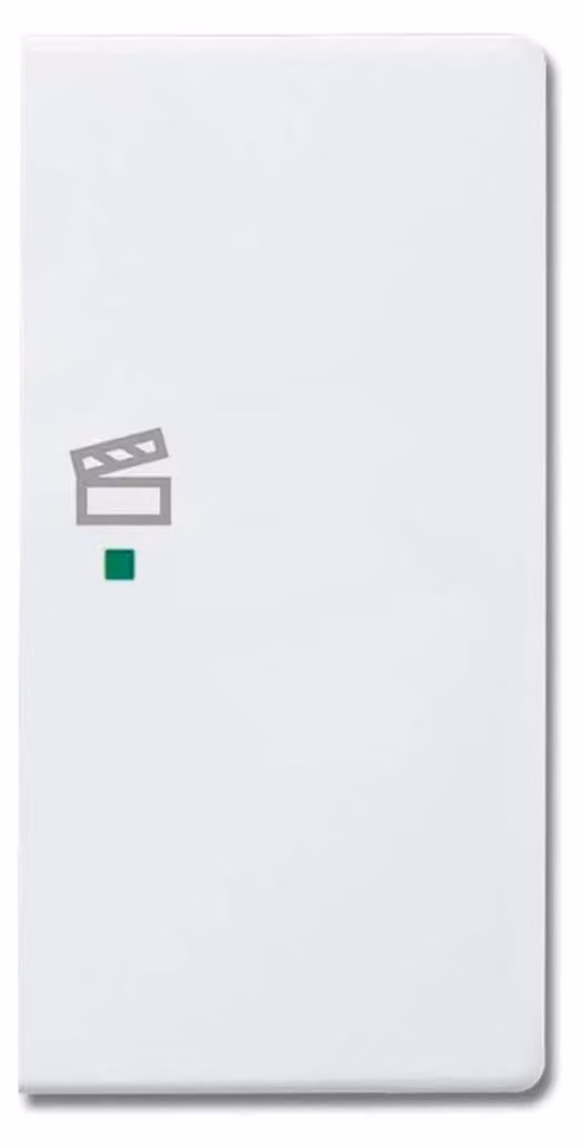 Busch-Jaeger rocker 2-f re symbol scene studio bianco 6233-22-84