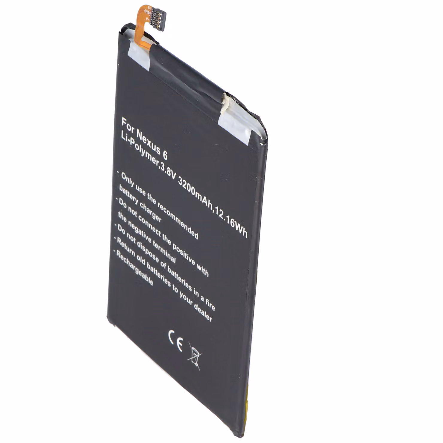 Batteria adatta per Google Nexus 6 Batteria EZ30, SNN5953A, Motorola Shamu, XT1100, XT1103, XT1115