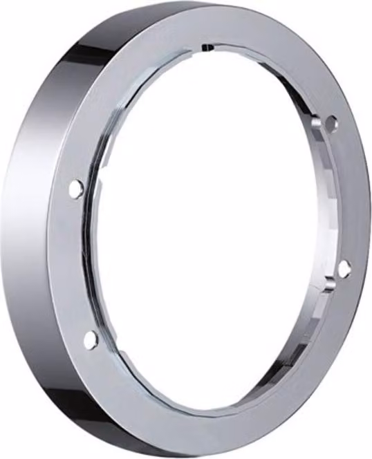 Accessori Hansgrohe - Rosone di prolunga diametro 150 mm, cromo nero spazzolato 13597340