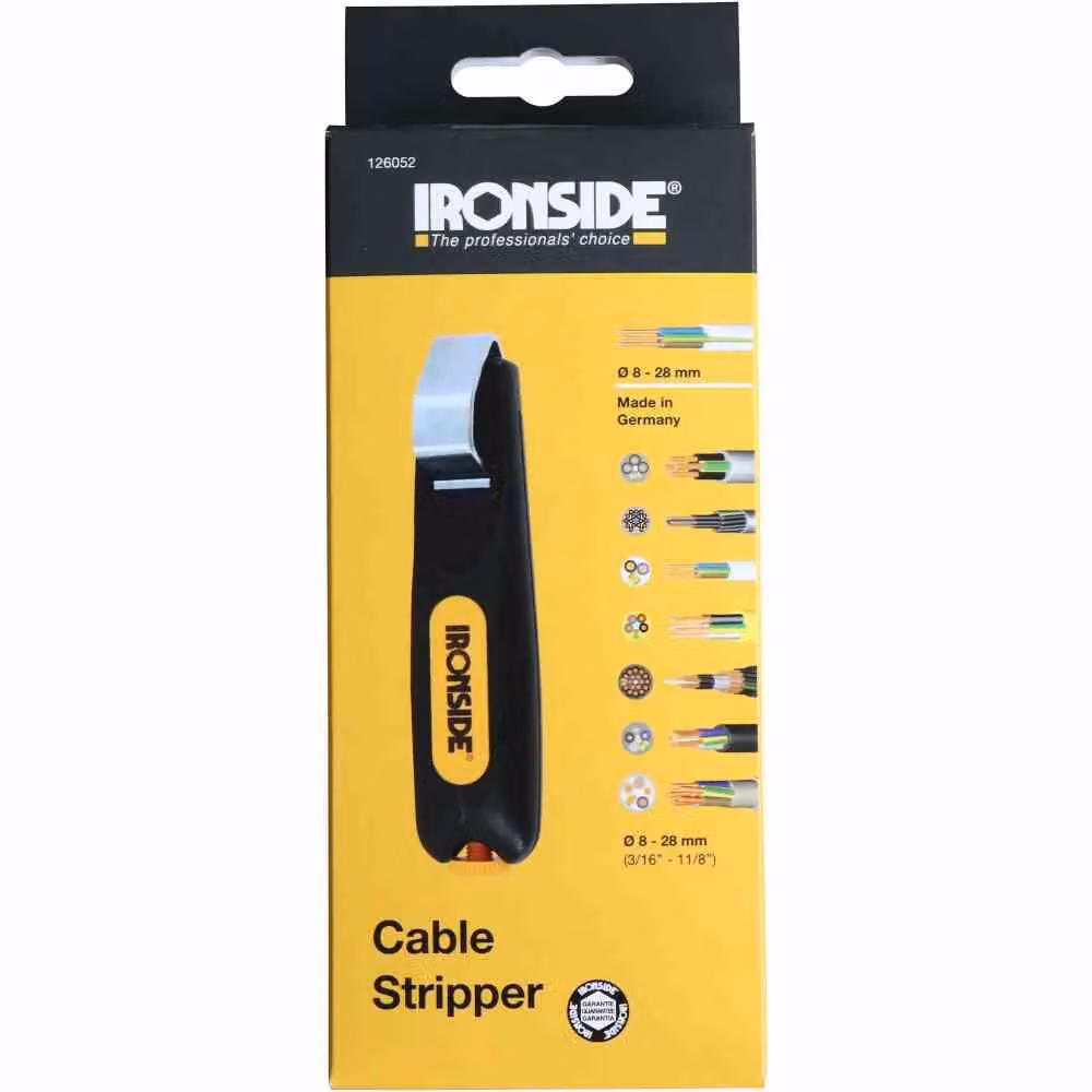 IRONSIDE, taglierino per cavi, diametro 8-28 mm