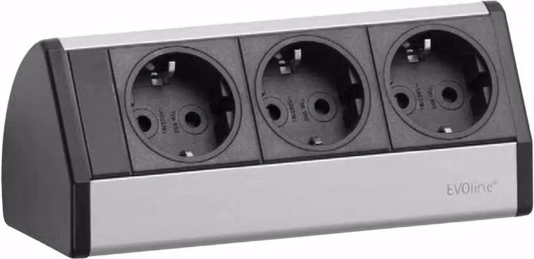 EVOline Dock Cuisine Presa di corrente a 3 vie
