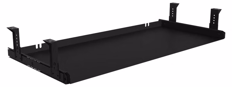 Supporto metallico per tastiera da posizionare sotto la scrivania, 76 cm