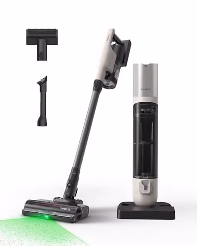 Tineco PURE ONE Station 5 PRO Aspirapolvere Senza Fili con Base, 200AW