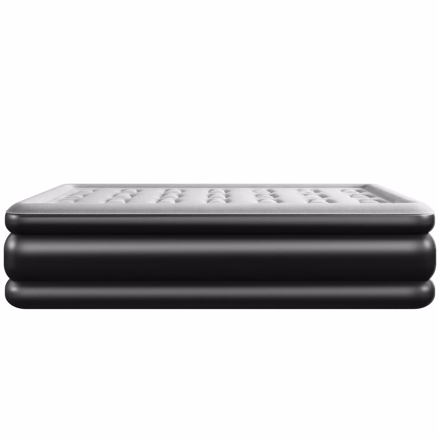 Materasso gonfiabile AirDreams tectake con pompa elettrica, bianco e nero, L/P/H: 200 x 101 x 44 cm – 3