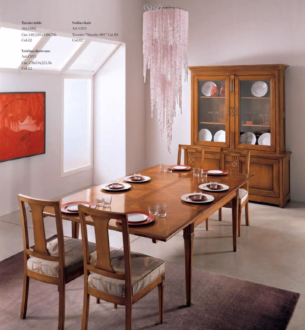 Klassische Design Tische Italien Barock Antik Stil Esstisch Tisch Echtes Holz
