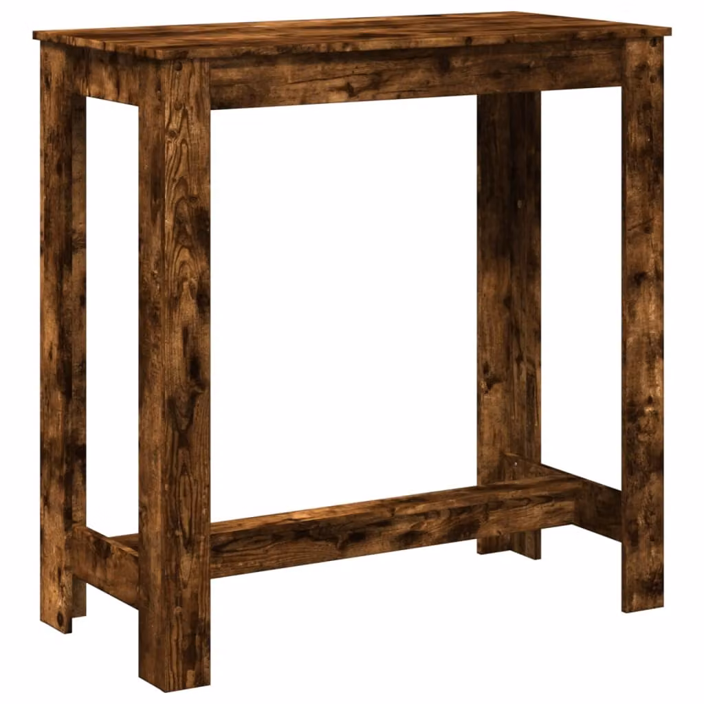 Tavolo Bar Rovere Artigianale 102x50x103,5 cm Legno Multistrato