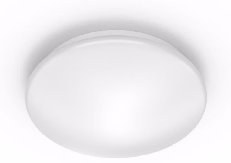 Philips Lampada da soffitto Canopus, 20 W, LED, lampadine non sostituibili, 2000 lm, IP44, bianco