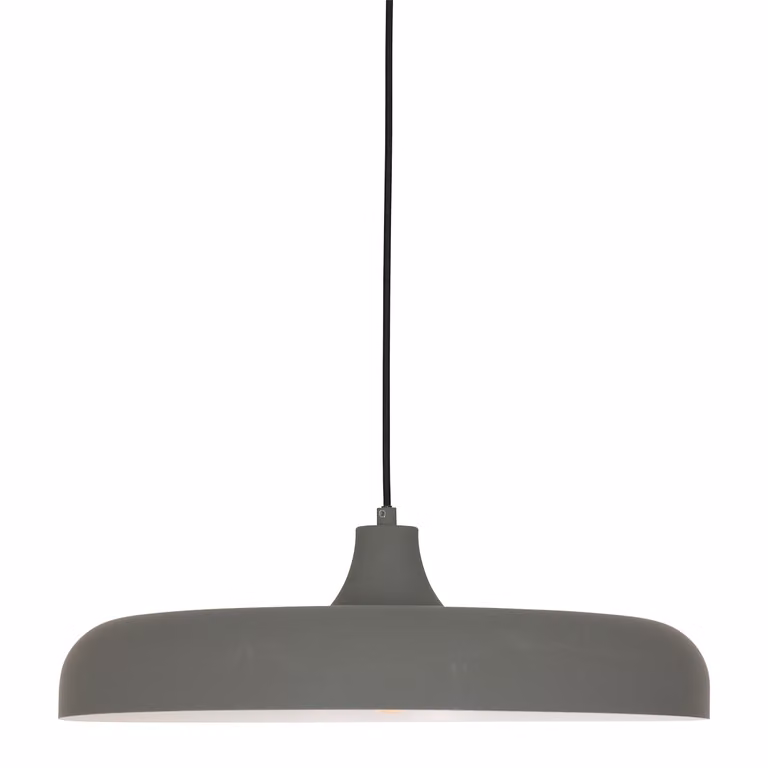 Lampada a sospensione - antracite grigio - Krisip - plastica metallo - Ø 50cm - E27 - 2677GR - Steinhauer