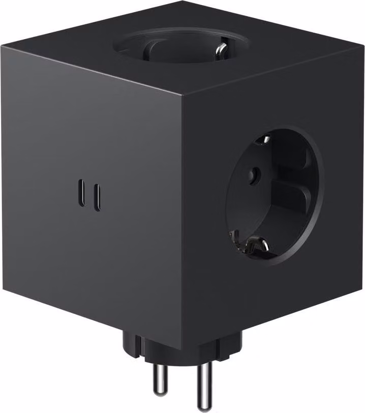 AVOLT - Caricabatterie AC Square 2 (nero Stoccolma)