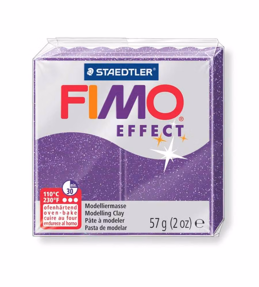 Pasta fimo soft effect 56 g rosa metallico