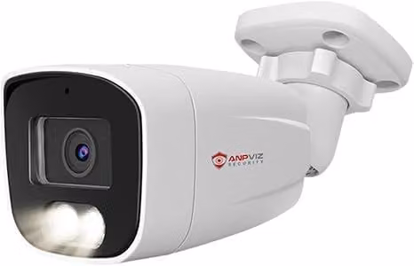 Telecamera IP PoE esterna da 4 megapixel, con alloggiamento interamente in metallo