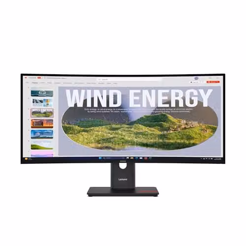 Lenovo ThinkVision T34WD-40 (34") WQHD HDMI/DP/USB-C/DOC