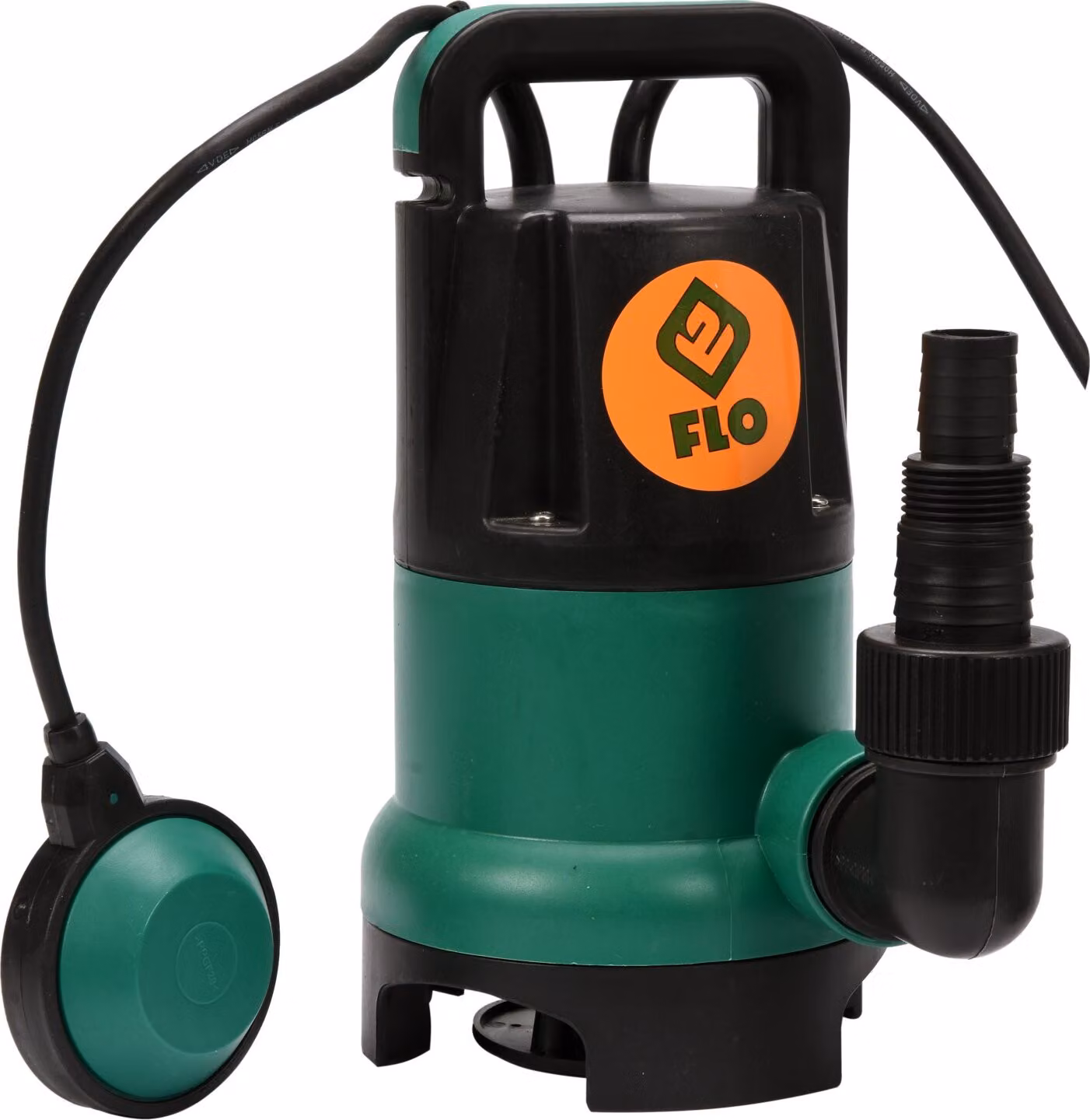 Pompa sommergibile per acque reflue 400W, 10000 l/h, con interruttore a galleggiante